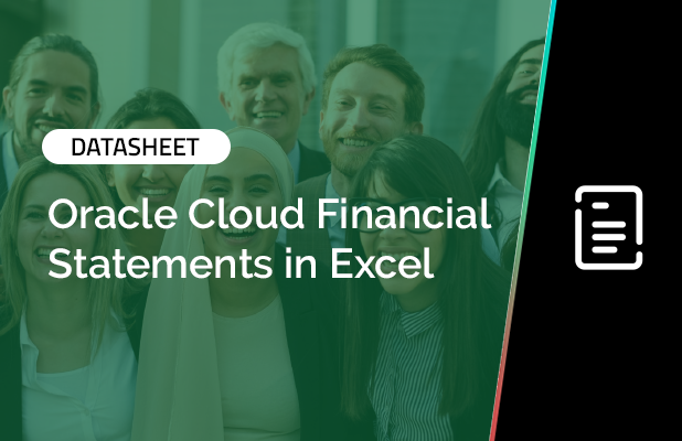 Oracle Cloud Financial Statements in Excel - GL Connect | Excel-Based ...